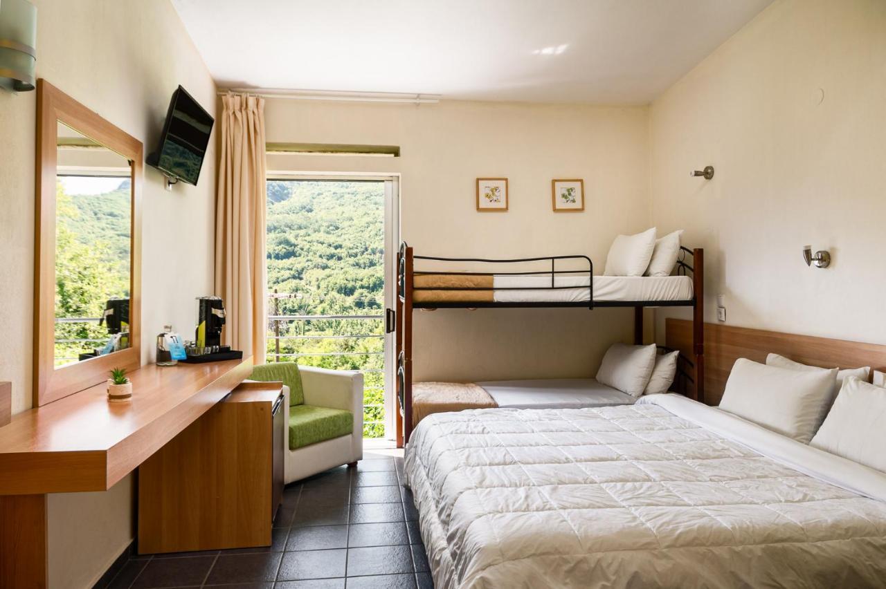 Gefiri Plakas Hotel, Tzoumerka Dış mekan fotoğraf